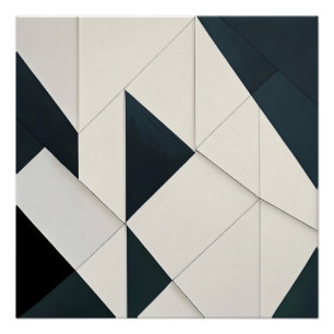 Pôster Fragmentos Geométricos