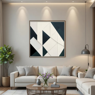 Poster Fragmentos Geométricos