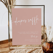 Fralda Rosa Dusty Sinal Rapariga Mínima Moderna