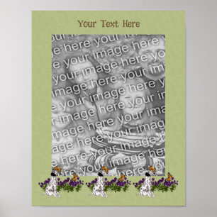 Poster Frame De Borboletas De Capoeira Dalmaciana Adicion