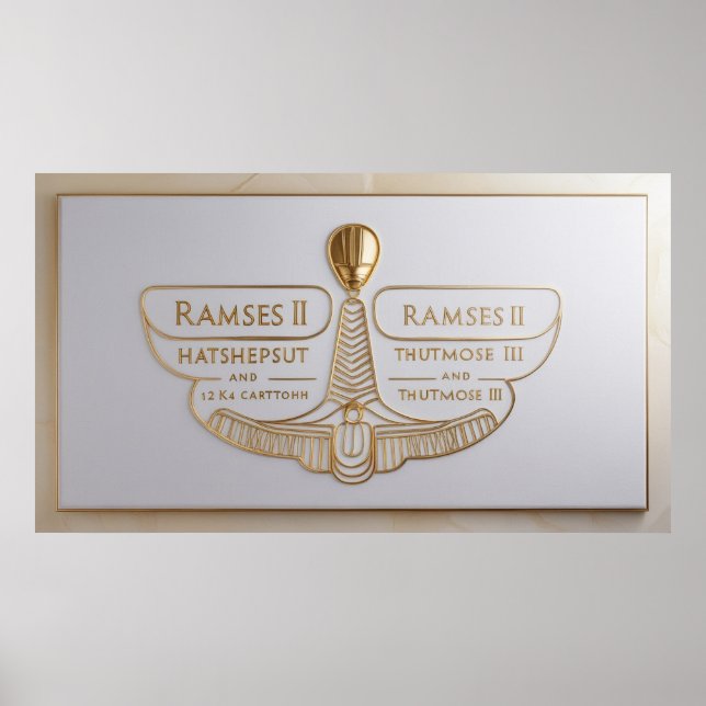 Poster Frame TV Pharaonic (Frente)