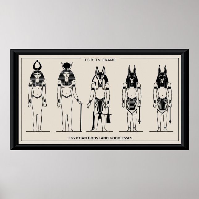 Poster Frame TV Pharaonic (Frente)