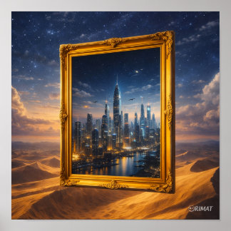 Poster Frame Without a Painting