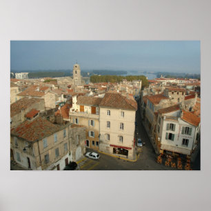 Pôster França, Arles, Provence, vista da cidade