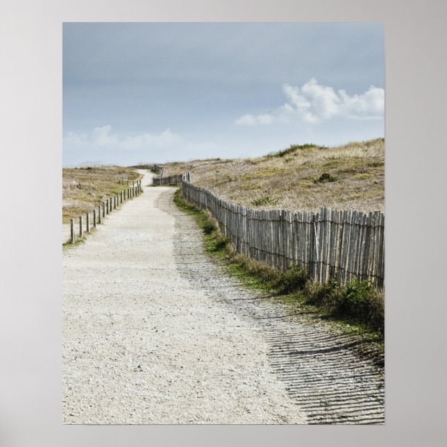 Pôster França, Bretanha, Departamento de Morbihan, Litora (Frente)