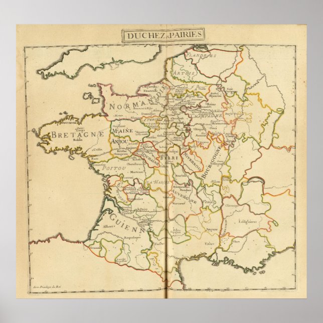 Pôster França e Limites (Frente)