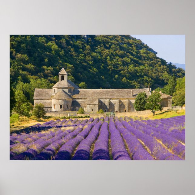 Poster França, Gordes. Mosteiro cisterciense de (Frente)