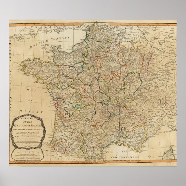 Pôster França, governos (Frente)