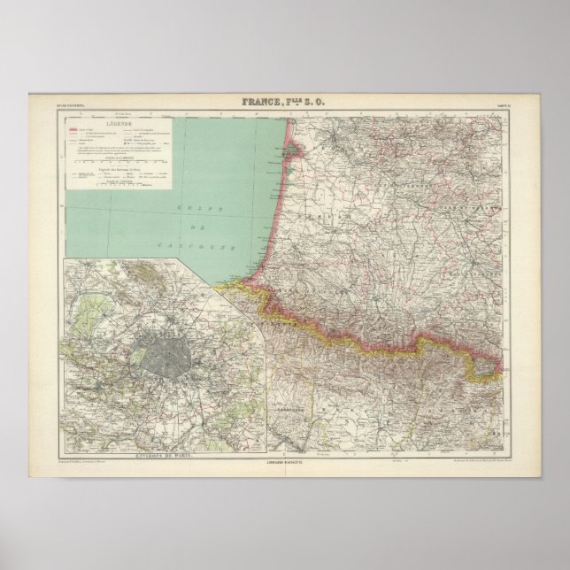 Pôster França Meridional (Frente)