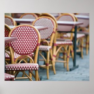 Poster FRANÇA, PARIS, Montmartre: Place du Tertre, Cafe
