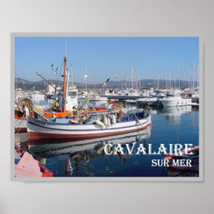 Poster França - Riviera Francesa - Côte d'Azur -