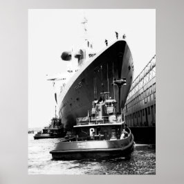 Pôster França SS em Boston