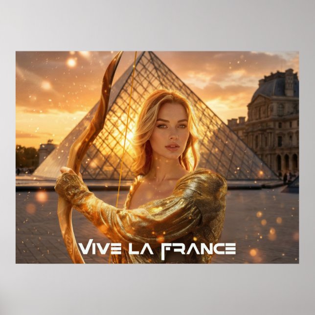 POSTER FRANÇA - VIVA A FRANÇA (Frente)