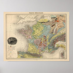 Pôster France Geological