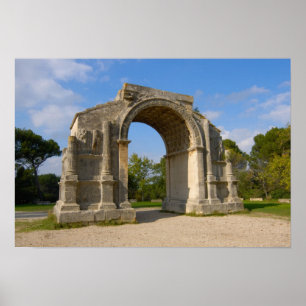 Poster France, St. Remy de Provence, Triumphal Arch