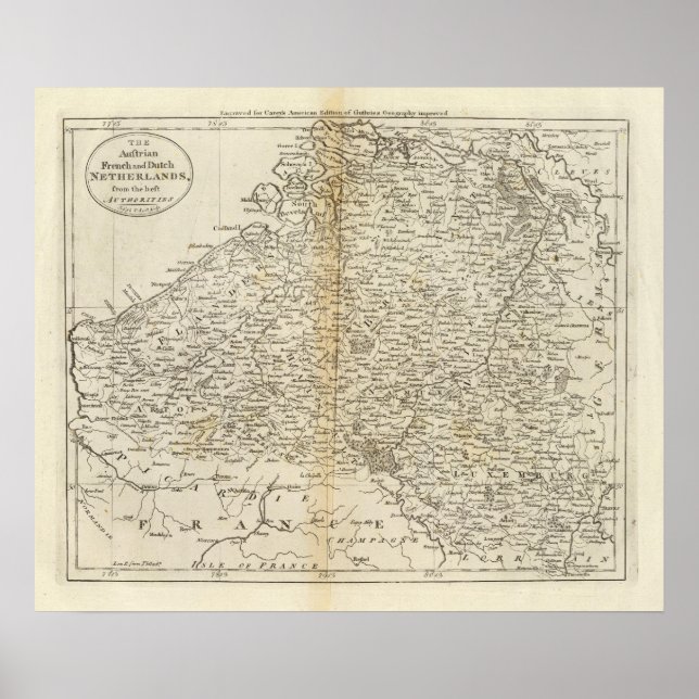 Pôster Francês Austríaco e Holanda 2 (Frente)
