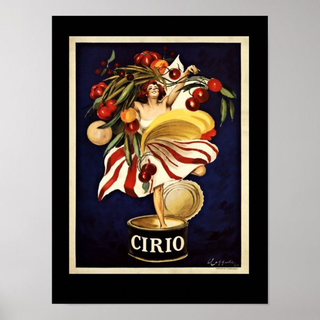 Poster francês de Leonetto Cappiello de 1920 "Ciri (Frente)