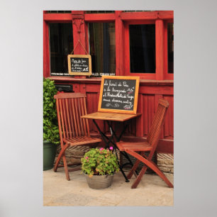 Poster francês do café