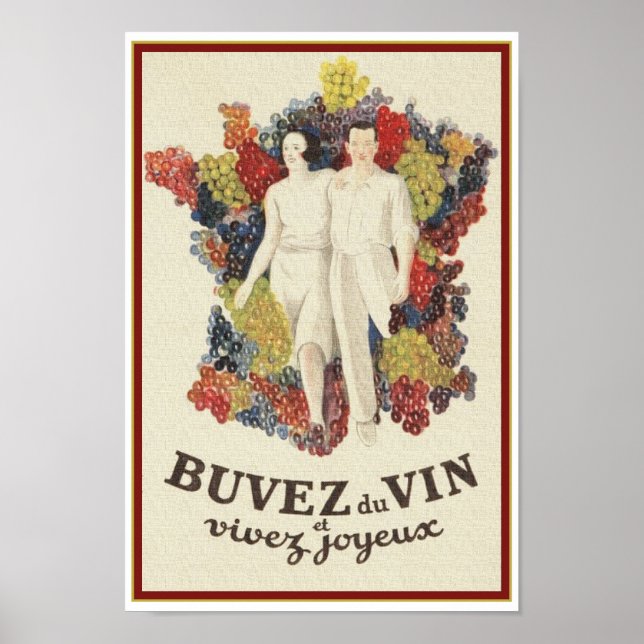 Poster francês retrô (Frente)