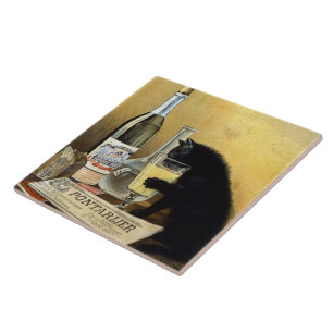 poster francês retrô "absinho burguês"