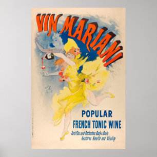 Poster francês: Vin Mariani, francês Tonic Wine