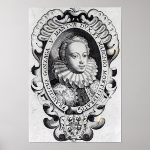 Poster Francesco Gonzago, duque de Mantua e Marquess