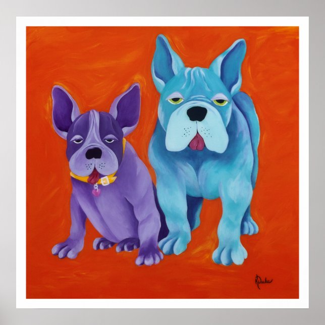 Pôster Franceses (Frente)