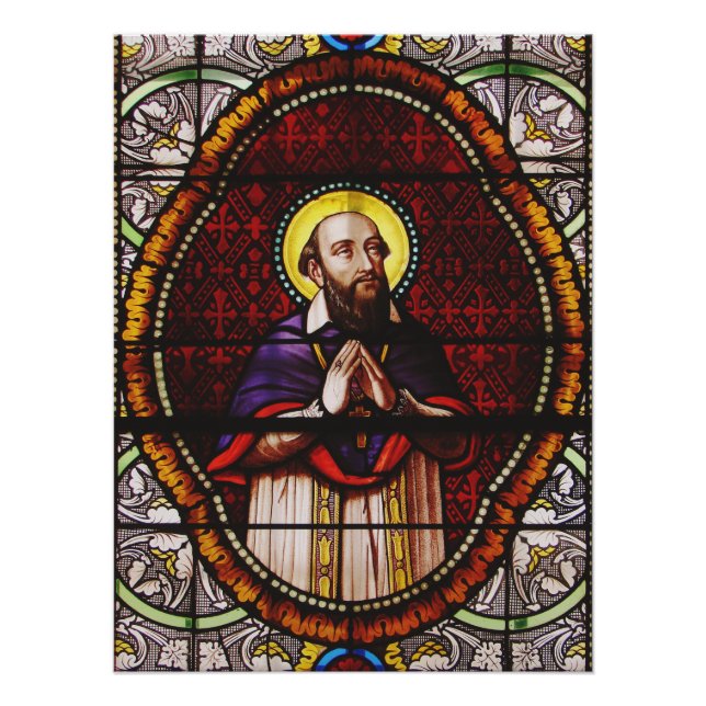Pôster Francis de Sales Bishop de Genebra (Frente)