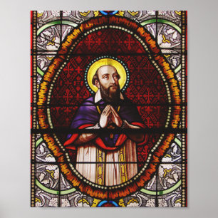 Poster Francis de Sales Bishop de Genebra