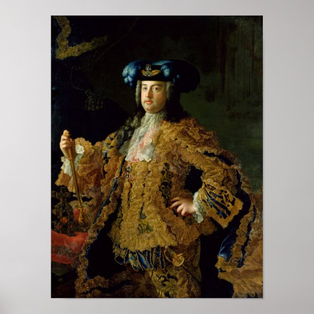 Pôster Francis I Santo Imperador Romano e marido (Frente)