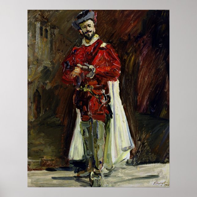 Poster Francisco D'Andrade as Don Giovanni, 1912 (Frente)