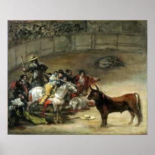 Poster Francisco de Goya Bullfight, Suerte de Varas