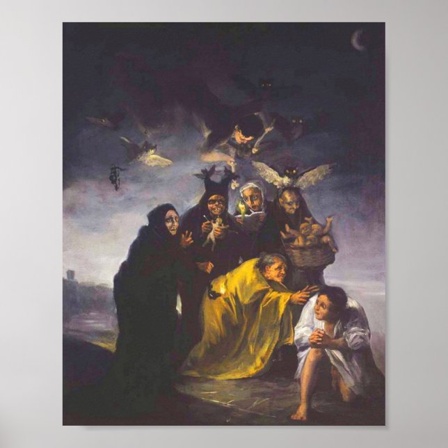 Poster Francisco Goya - A Ortografia (Frente)