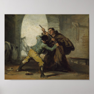 Poster Francisco Goya - Friar Pedro Lança a Arma