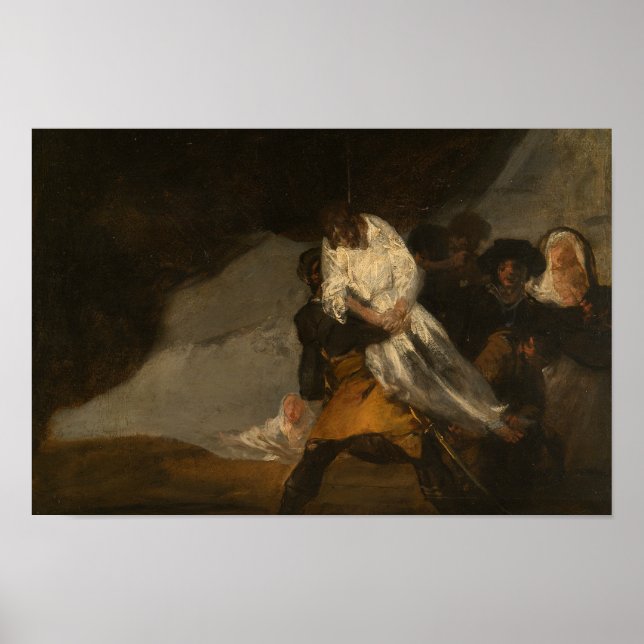 Poster Francisco Goya - O Monge Prendido (Frente)