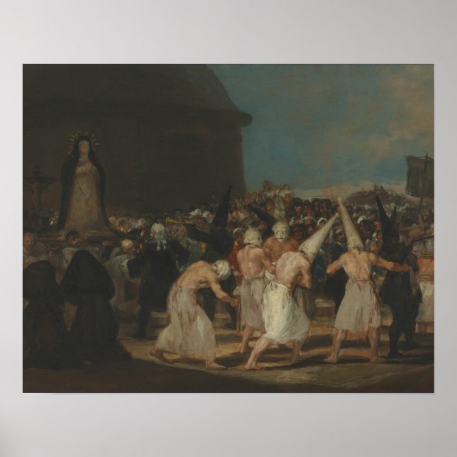 Poster Francisco Goya - Os Flagellants (Frente)