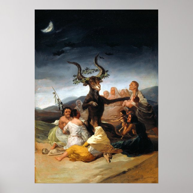 Pôster Francisco Goya Witches (Frente)