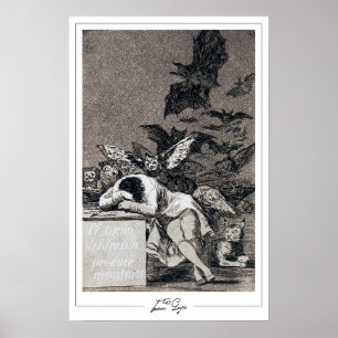 Poster Francisco Goya Zedign Cartaz de Arte #102