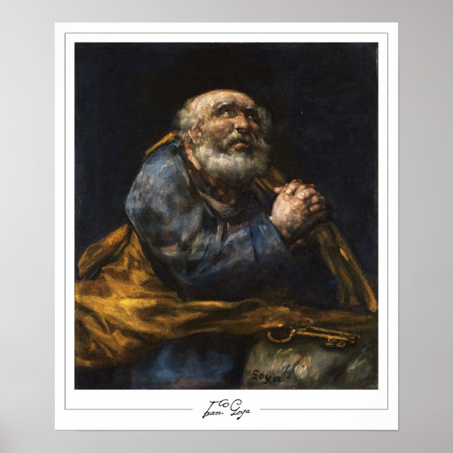 Poster Francisco Goya Zedign Cartaz de Arte #146 (Frente)