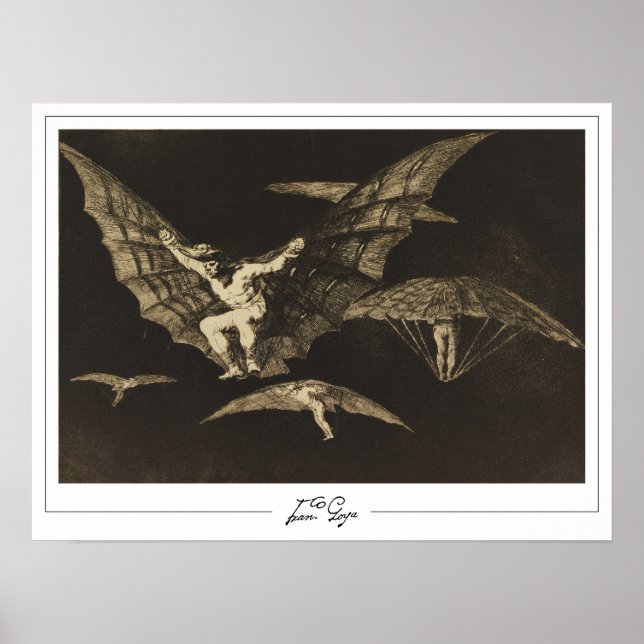 Poster Francisco Goya Zedign Cartaz de Arte #169 (Frente)