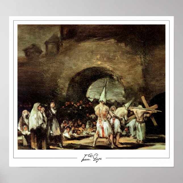 Poster Francisco Goya Zedign Cartaz de Arte #233 (Frente)