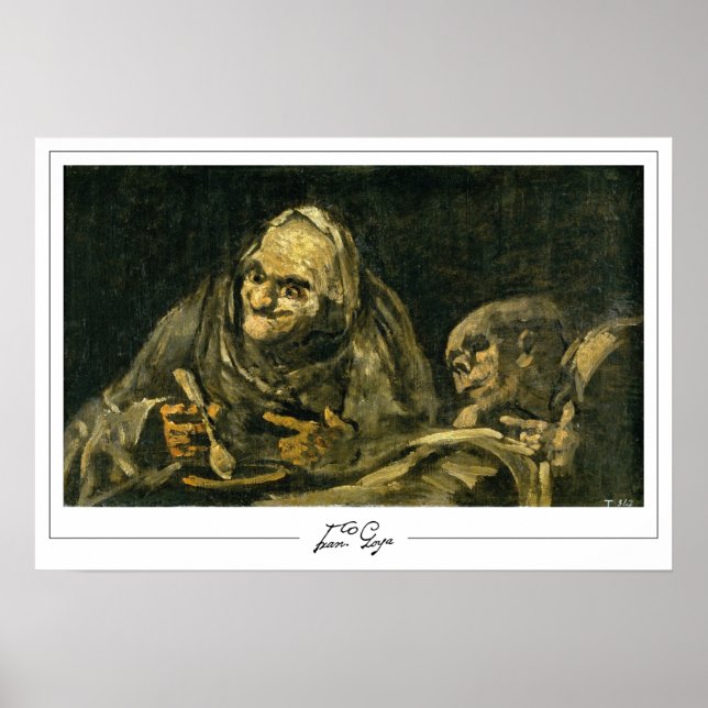 Poster Francisco Goya Zedign Cartaz de Arte #267 (Frente)