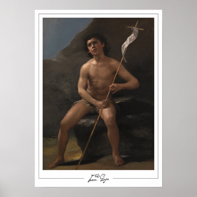 Poster Francisco Goya Zedign Cartaz de Arte #341 (Frente)