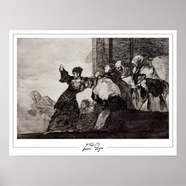 Poster Francisco Goya Zedign Cartaz de Arte #504 (Frente)