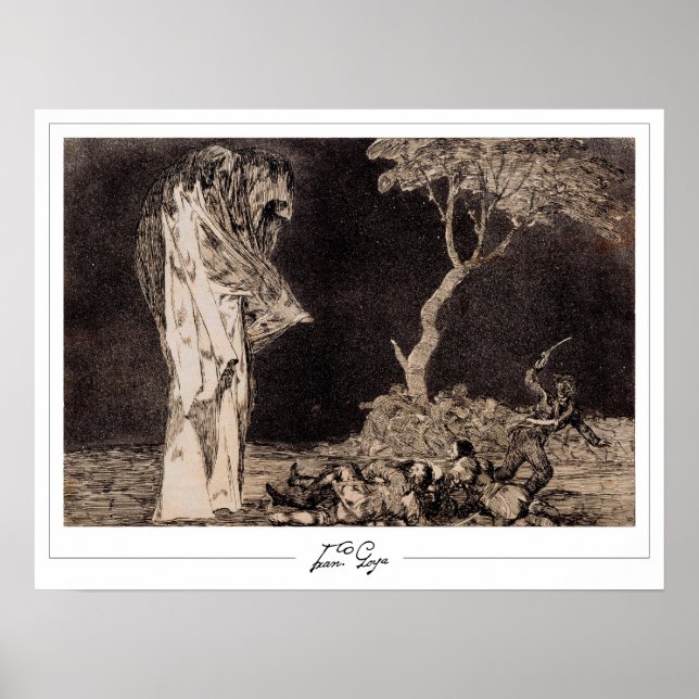 Poster Francisco Goya Zedign Cartaz de Arte #507 (Frente)