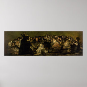 Poster Francisco José de Goya y Lucientes As Bruxas"