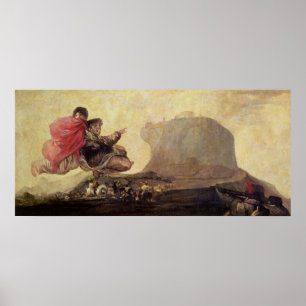 Pôster Francisco Jose de Goya y Lucientes as bruxas