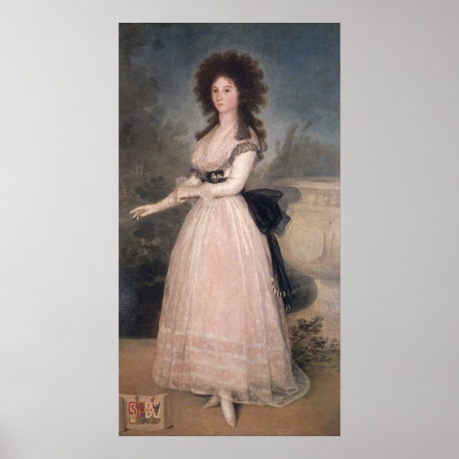 Poster Francisco Jose de Goya y Lucientes | Dona Tadea Ar (Frente)