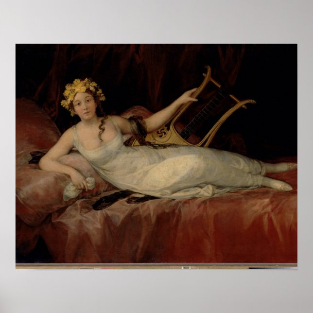 Poster Francisco Jose de Goya y Lucientes | Marquesa (Frente)