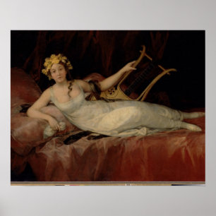 Poster Francisco Jose de Goya y Lucientes o Marquesa